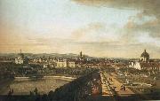 Bernardo Bellotto Vienna,Seen from the Belvedere Palace china oil painting reproduction